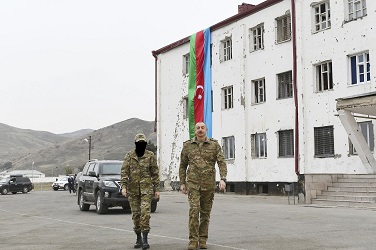 Presiden Azerbaijan dan Ibu Negara Kunjungi Wilayah Yang Baru Dibebaskan dari Pendudukan Armenia